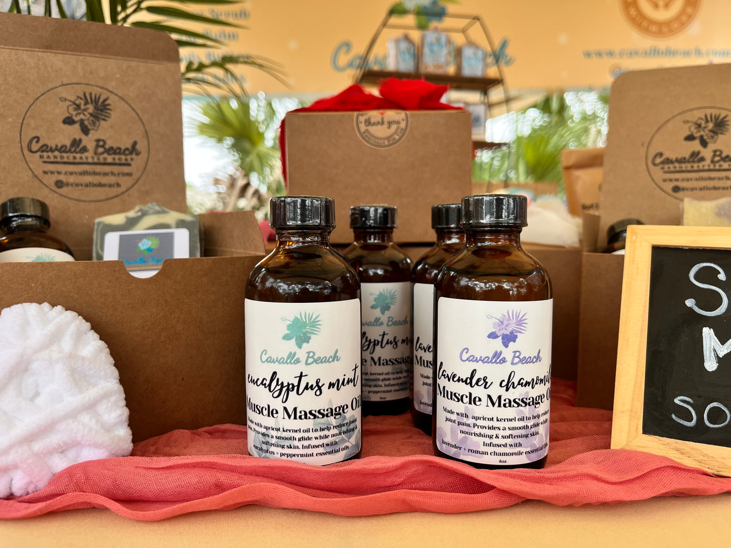 Massage Oil Eucalyptus Mint