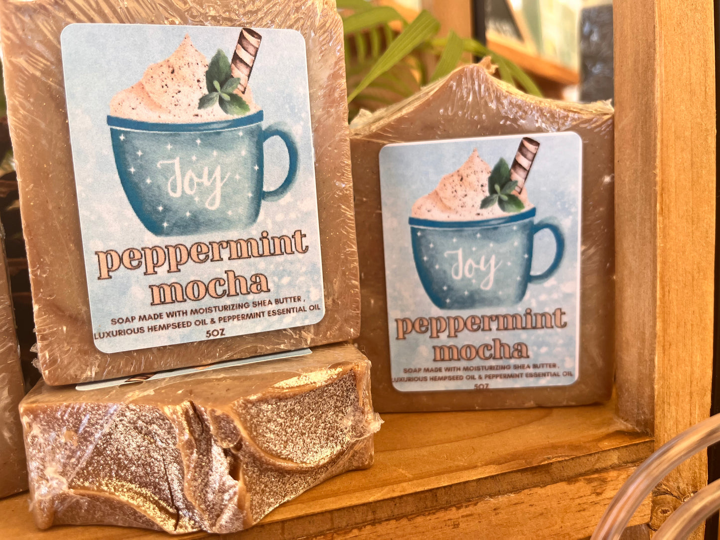 Peppermint Mocha body soap
